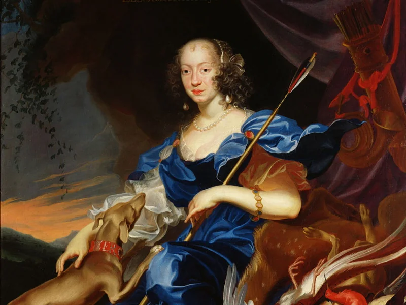 1604-Frans Luycx - Eleonora Gonzaga nel ruolo di Diana, Santa Imperatrice, terza moglie di Ferdinando III